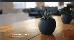 Desktop Screenshot of ownroot.net